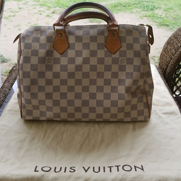 Louis Vuitton Handbags - Louis Vuitton Damier Azur speedy 30